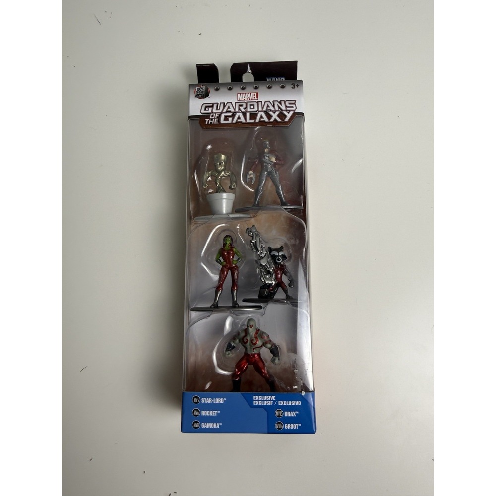 Marvel - Guardians of The Galaxy Nano Metalfigs - 5 Pack - NEW